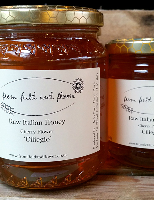 Raw Italian Cherry Honey